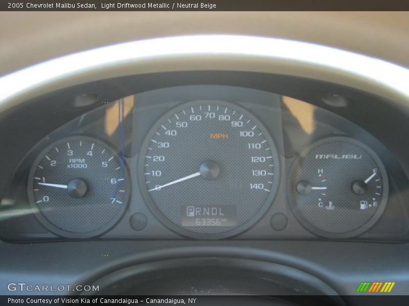 Light Driftwood Metallic / Neutral Beige 2005 Chevrolet Malibu Sedan