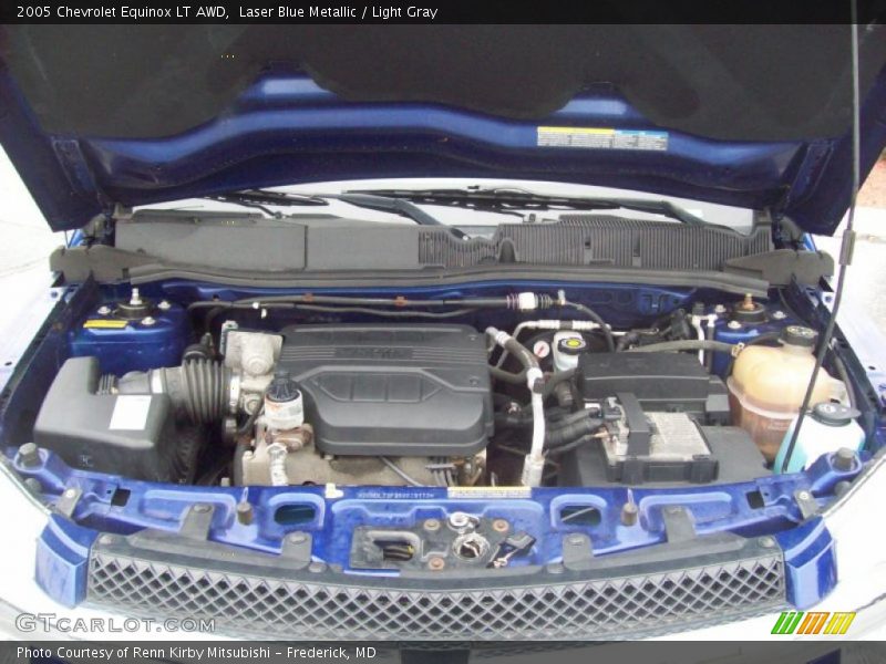 Laser Blue Metallic / Light Gray 2005 Chevrolet Equinox LT AWD