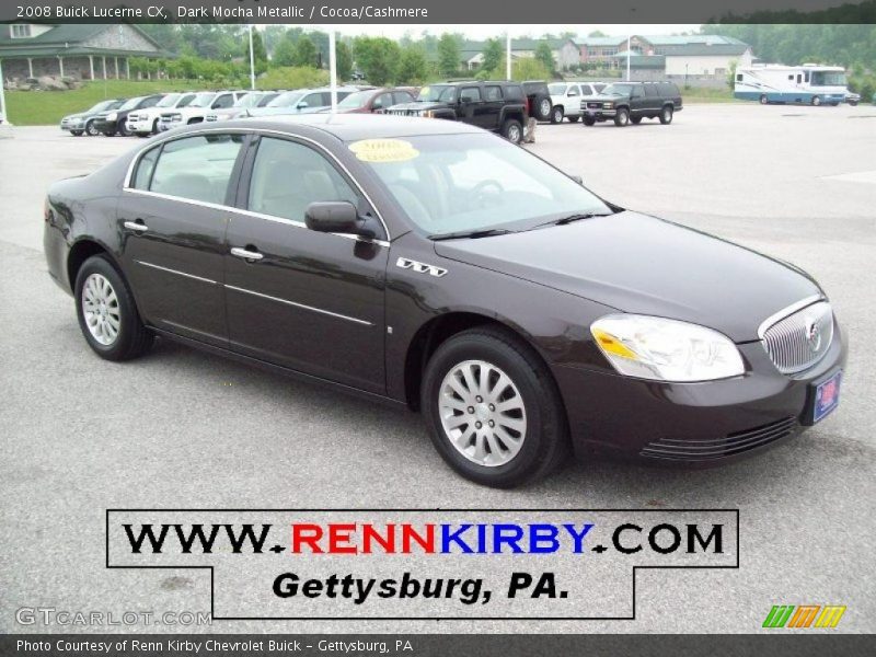 Dark Mocha Metallic / Cocoa/Cashmere 2008 Buick Lucerne CX