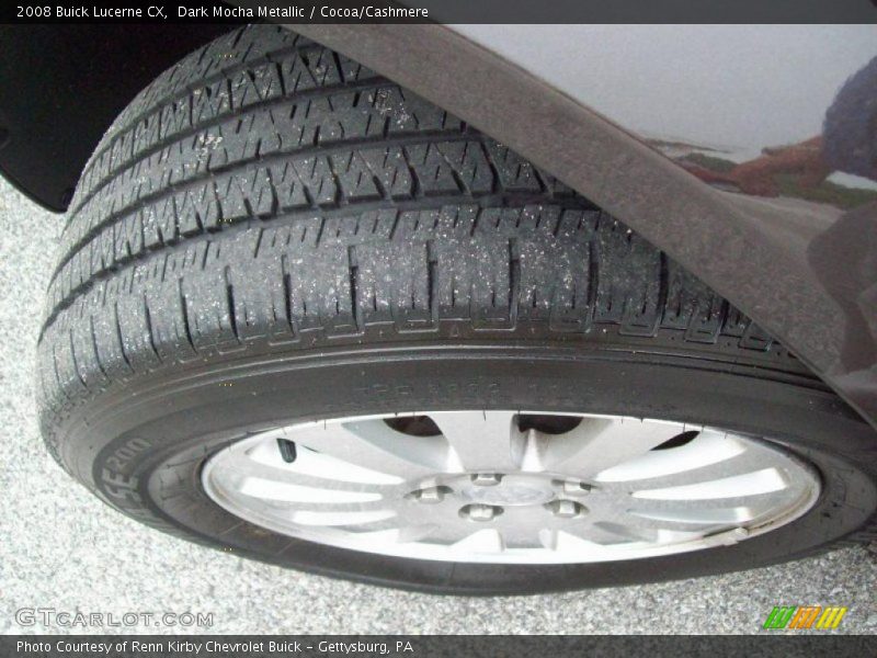 Dark Mocha Metallic / Cocoa/Cashmere 2008 Buick Lucerne CX