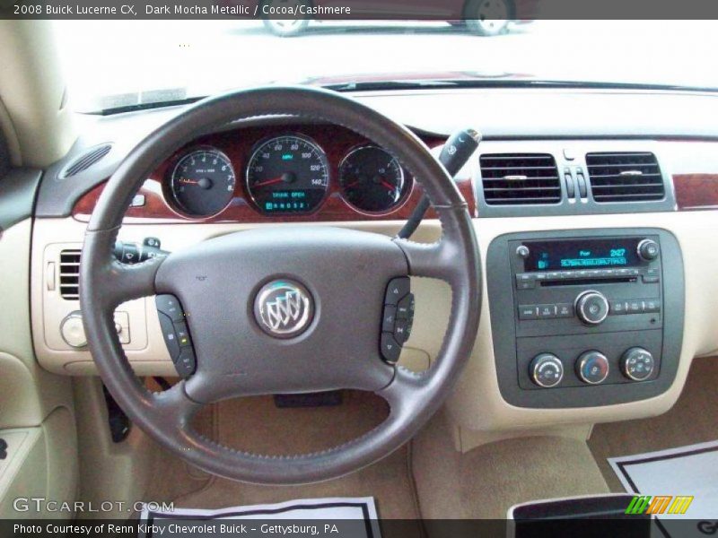 Dark Mocha Metallic / Cocoa/Cashmere 2008 Buick Lucerne CX