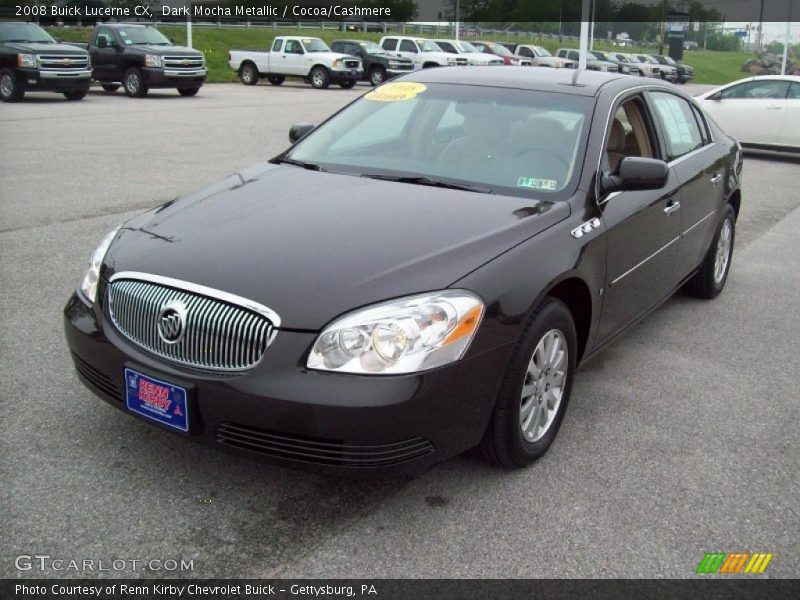Dark Mocha Metallic / Cocoa/Cashmere 2008 Buick Lucerne CX