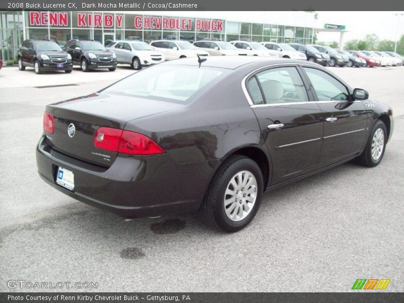 Dark Mocha Metallic / Cocoa/Cashmere 2008 Buick Lucerne CX