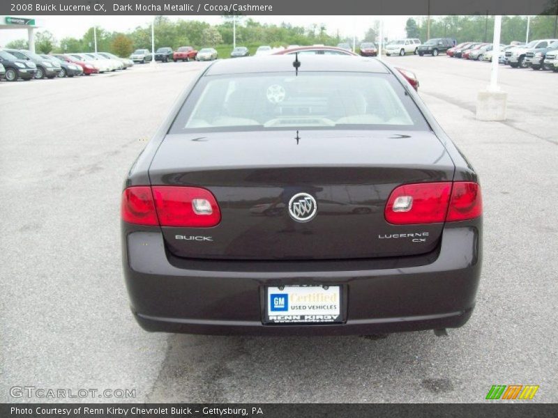 Dark Mocha Metallic / Cocoa/Cashmere 2008 Buick Lucerne CX