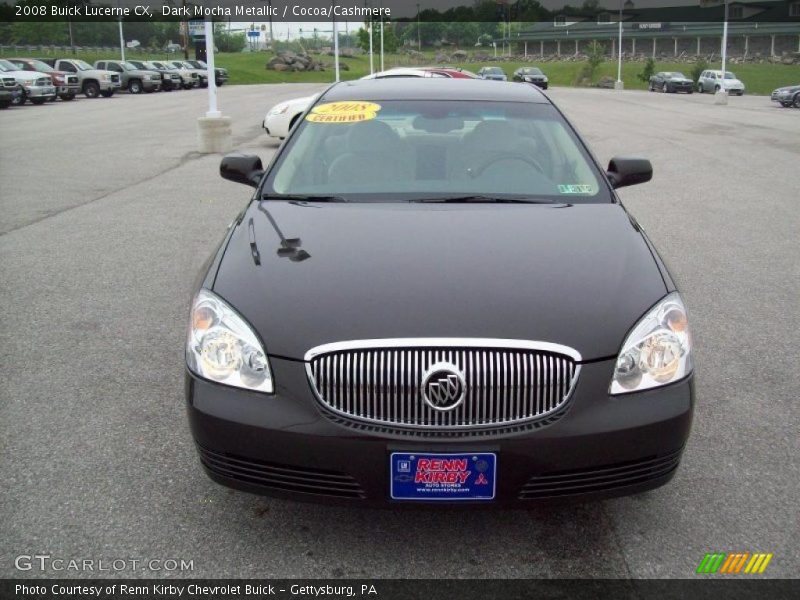Dark Mocha Metallic / Cocoa/Cashmere 2008 Buick Lucerne CX