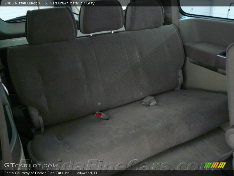 Red Brawn Metallic / Gray 2006 Nissan Quest 3.5 S