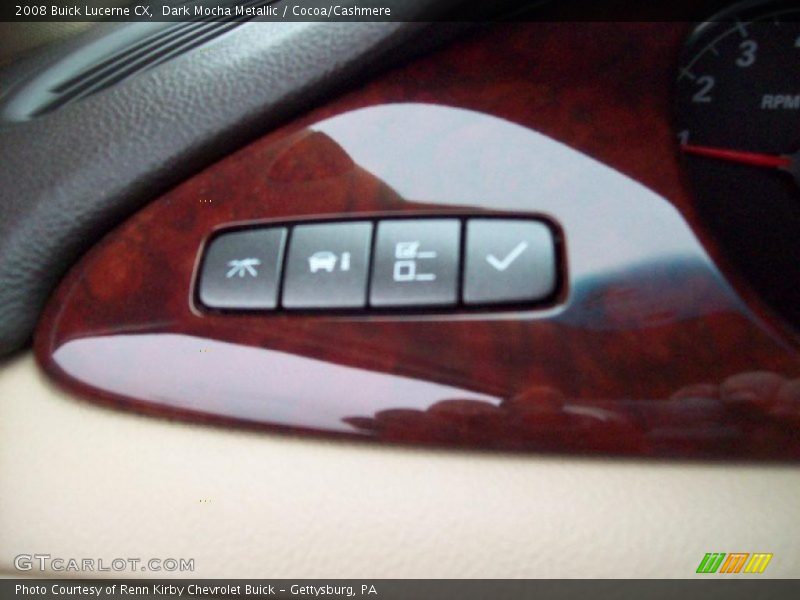 Dark Mocha Metallic / Cocoa/Cashmere 2008 Buick Lucerne CX