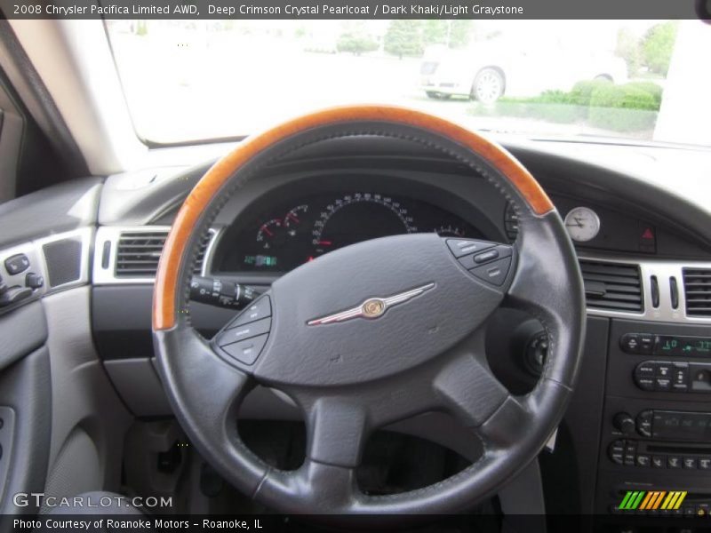  2008 Pacifica Limited AWD Steering Wheel