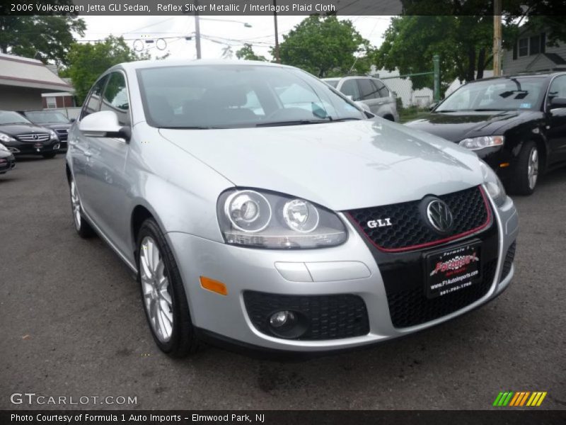 Reflex Silver Metallic / Interlagos Plaid Cloth 2006 Volkswagen Jetta GLI Sedan