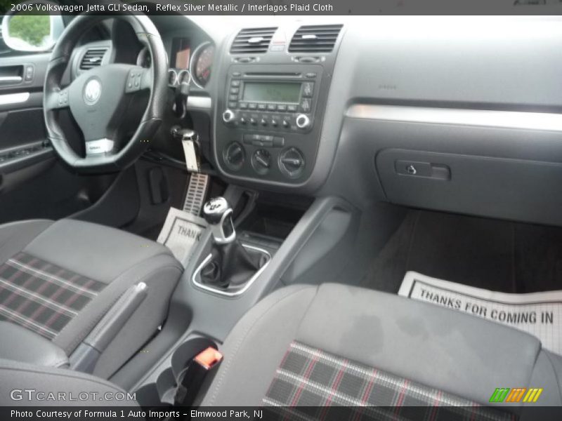  2006 Jetta GLI Sedan Interlagos Plaid Cloth Interior