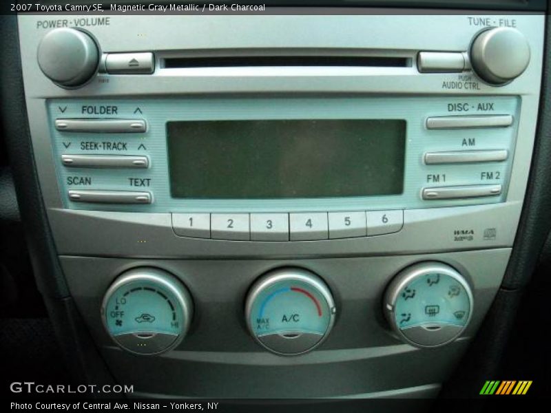 Magnetic Gray Metallic / Dark Charcoal 2007 Toyota Camry SE