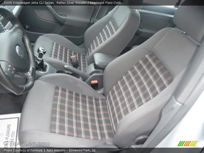 Reflex Silver Metallic / Interlagos Plaid Cloth 2006 Volkswagen Jetta GLI Sedan