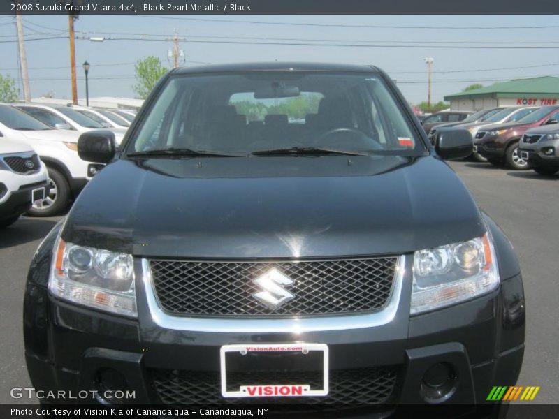 Black Pearl Metallic / Black 2008 Suzuki Grand Vitara 4x4