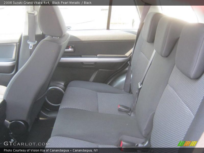 Black Pearl Metallic / Black 2008 Suzuki Grand Vitara 4x4