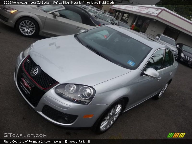 Reflex Silver Metallic / Interlagos Plaid Cloth 2006 Volkswagen Jetta GLI Sedan