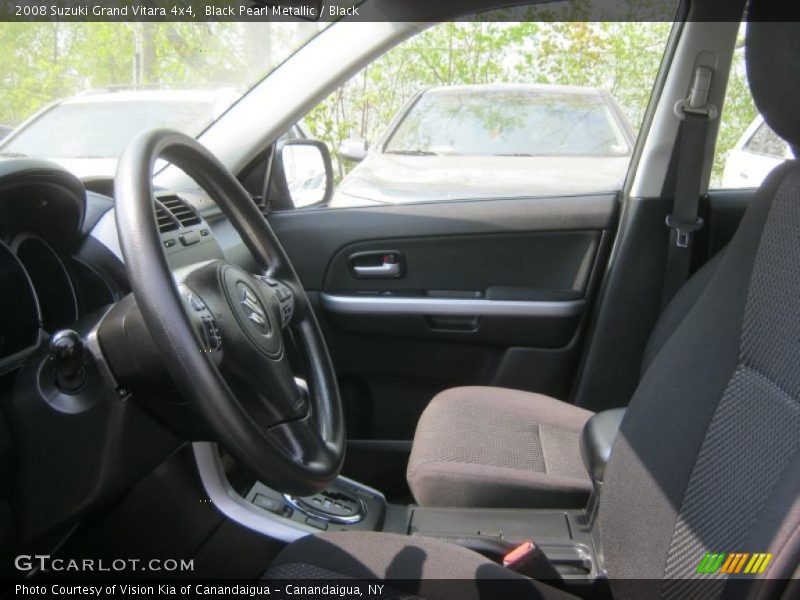 Black Pearl Metallic / Black 2008 Suzuki Grand Vitara 4x4