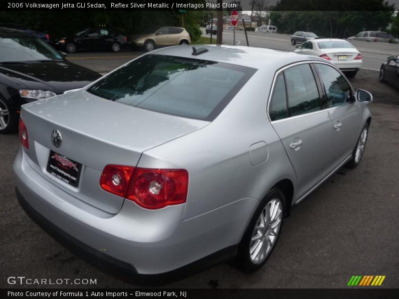 Reflex Silver Metallic / Interlagos Plaid Cloth 2006 Volkswagen Jetta GLI Sedan