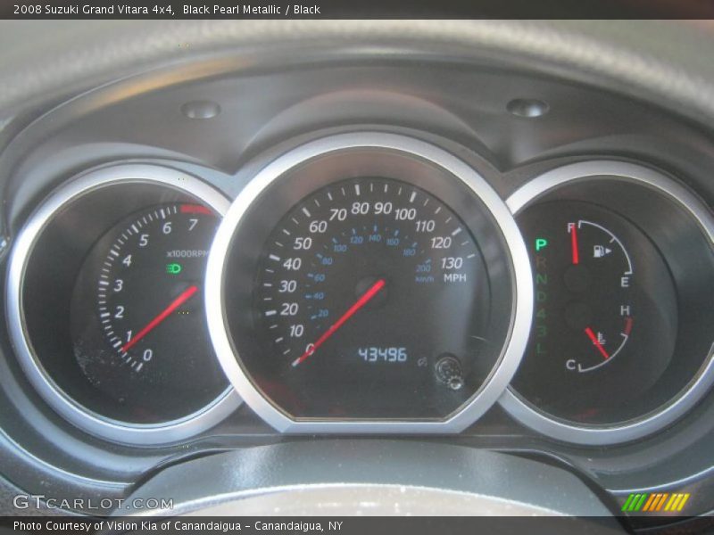  2008 Grand Vitara 4x4 4x4 Gauges