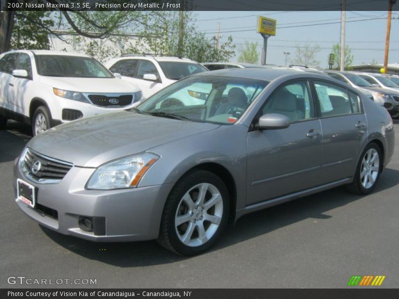 Precision Gray Metallic / Frost 2007 Nissan Maxima 3.5 SE