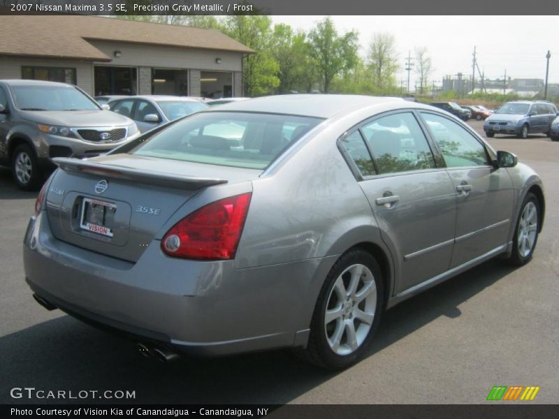 Precision Gray Metallic / Frost 2007 Nissan Maxima 3.5 SE
