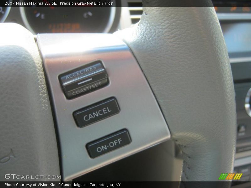 Precision Gray Metallic / Frost 2007 Nissan Maxima 3.5 SE