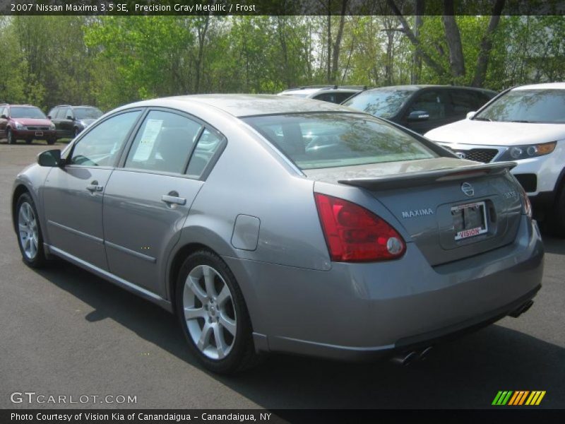 Precision Gray Metallic / Frost 2007 Nissan Maxima 3.5 SE