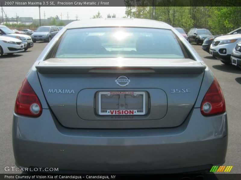 Precision Gray Metallic / Frost 2007 Nissan Maxima 3.5 SE