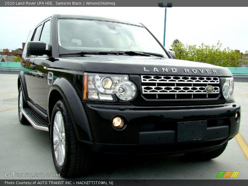 Santorini Black / Almond/Nutmeg 2010 Land Rover LR4 HSE