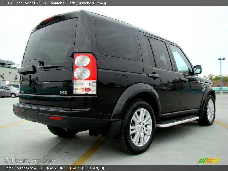 Santorini Black / Almond/Nutmeg 2010 Land Rover LR4 HSE