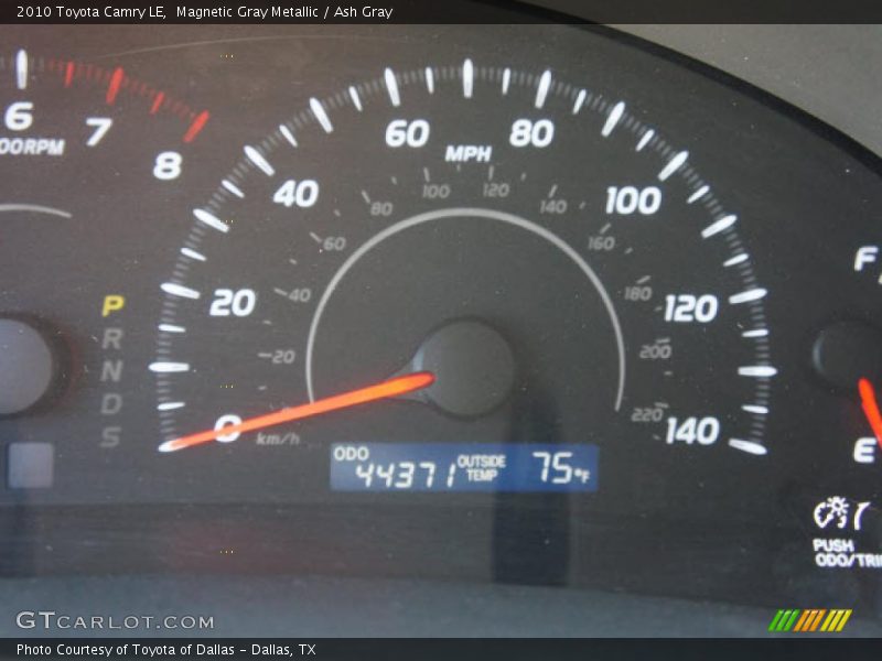 Magnetic Gray Metallic / Ash Gray 2010 Toyota Camry LE