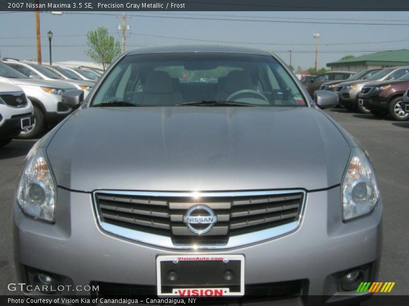 Precision Gray Metallic / Frost 2007 Nissan Maxima 3.5 SE