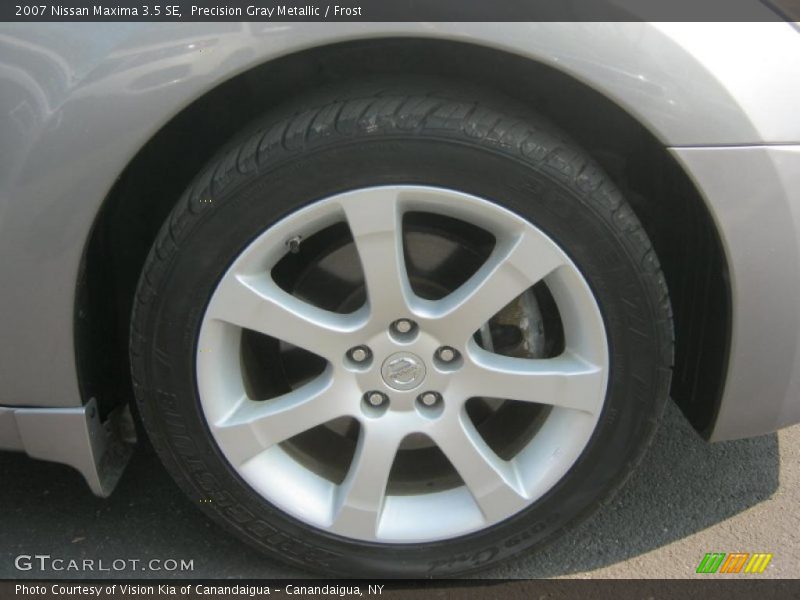 Precision Gray Metallic / Frost 2007 Nissan Maxima 3.5 SE