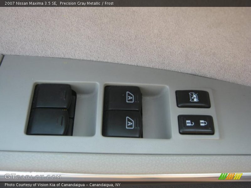Precision Gray Metallic / Frost 2007 Nissan Maxima 3.5 SE