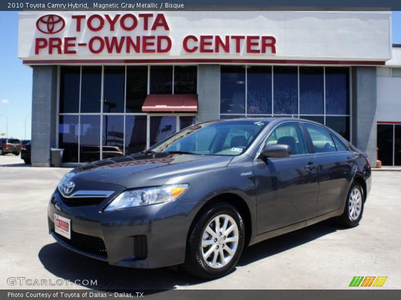 Magnetic Gray Metallic / Bisque 2010 Toyota Camry Hybrid