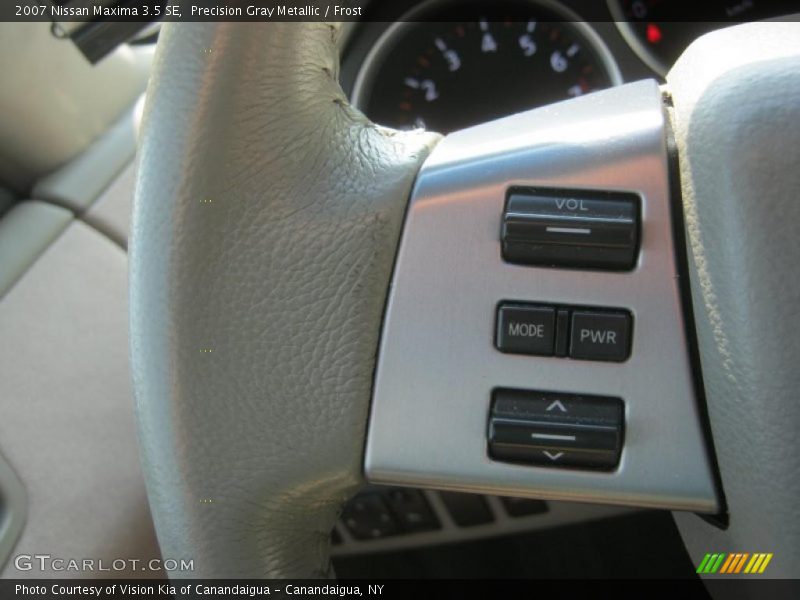 Precision Gray Metallic / Frost 2007 Nissan Maxima 3.5 SE