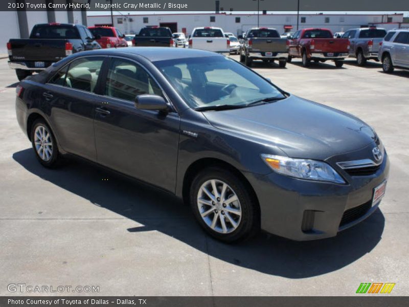 Magnetic Gray Metallic / Bisque 2010 Toyota Camry Hybrid