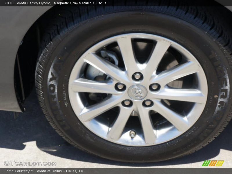 Magnetic Gray Metallic / Bisque 2010 Toyota Camry Hybrid