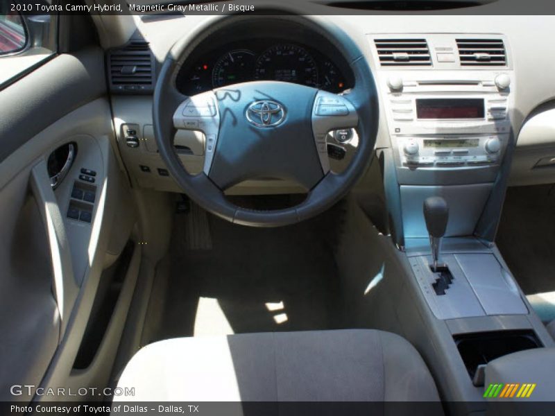 Magnetic Gray Metallic / Bisque 2010 Toyota Camry Hybrid