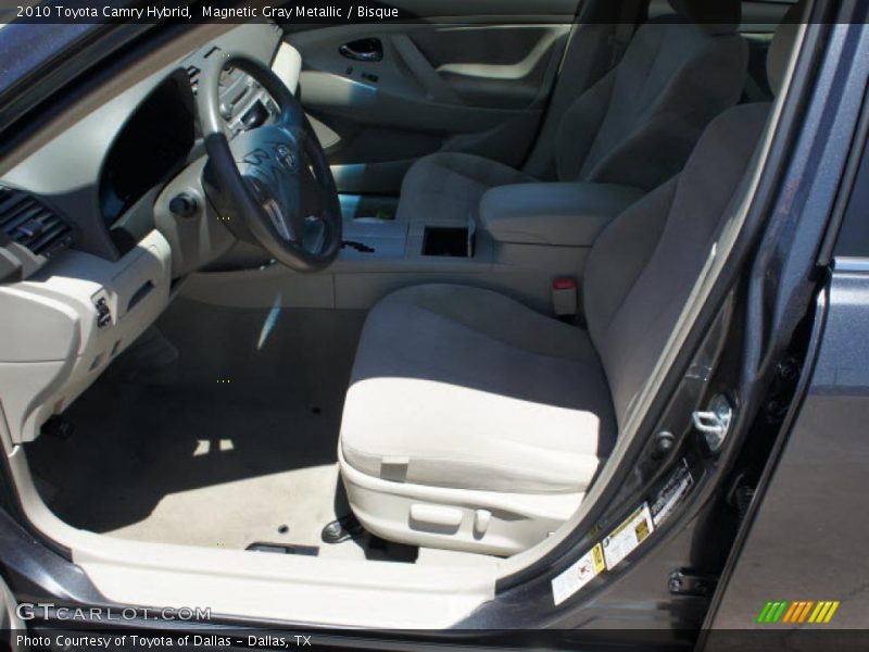 Magnetic Gray Metallic / Bisque 2010 Toyota Camry Hybrid