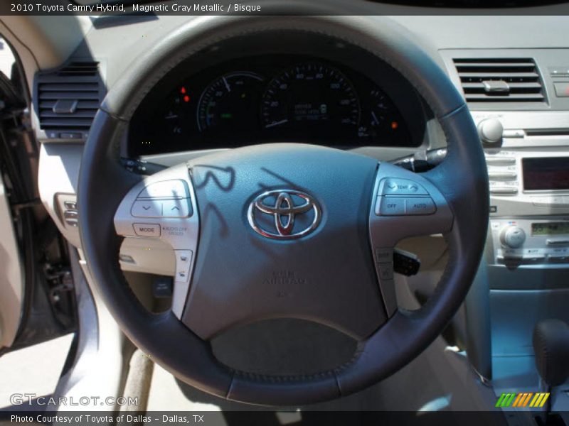 Magnetic Gray Metallic / Bisque 2010 Toyota Camry Hybrid