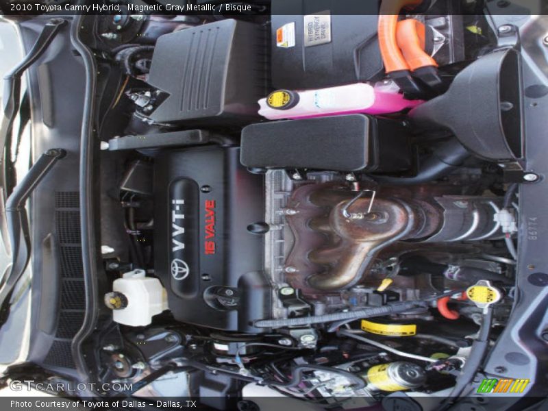  2010 Camry Hybrid Engine - 2.4 Liter H DOHC 16-Valve VVT-i 4 Cylinder Gasoline/Electric Hybrid