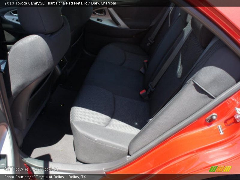 Barcelona Red Metallic / Dark Charcoal 2010 Toyota Camry SE