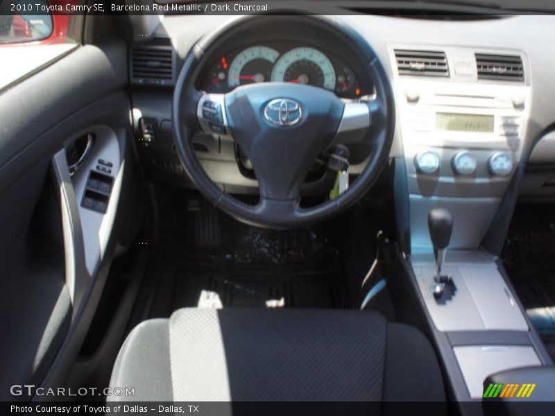 Barcelona Red Metallic / Dark Charcoal 2010 Toyota Camry SE