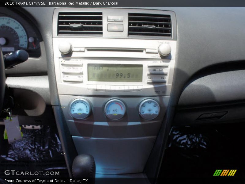 Barcelona Red Metallic / Dark Charcoal 2010 Toyota Camry SE