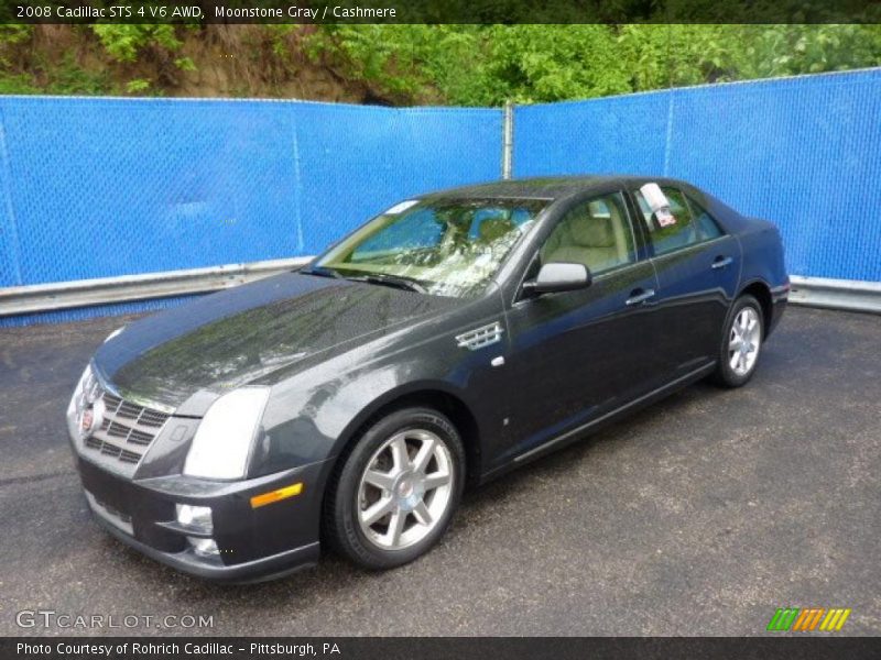 Moonstone Gray / Cashmere 2008 Cadillac STS 4 V6 AWD