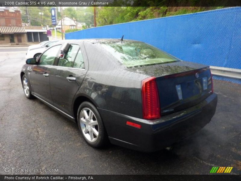 Moonstone Gray / Cashmere 2008 Cadillac STS 4 V6 AWD