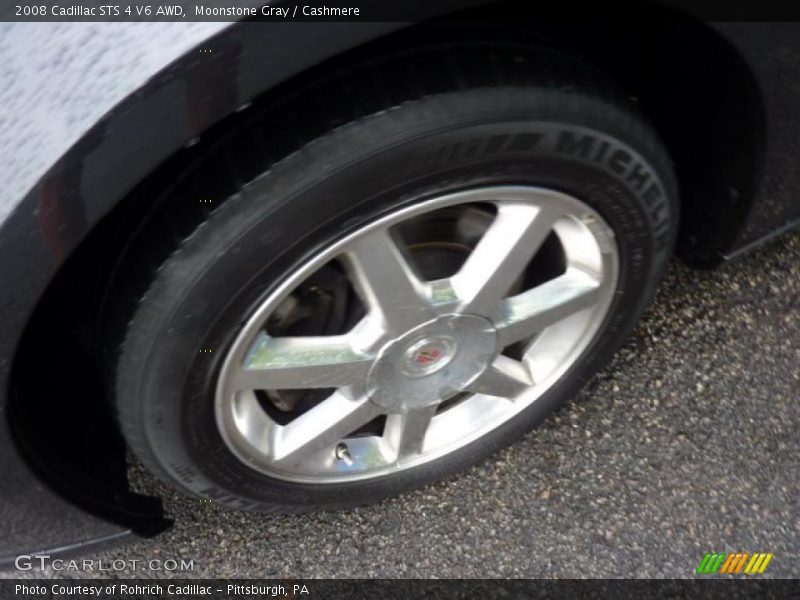 Moonstone Gray / Cashmere 2008 Cadillac STS 4 V6 AWD
