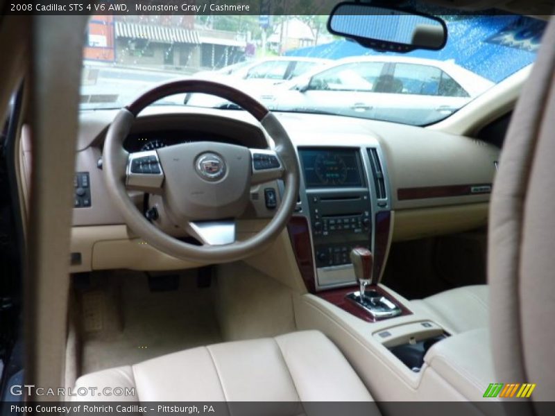 Moonstone Gray / Cashmere 2008 Cadillac STS 4 V6 AWD