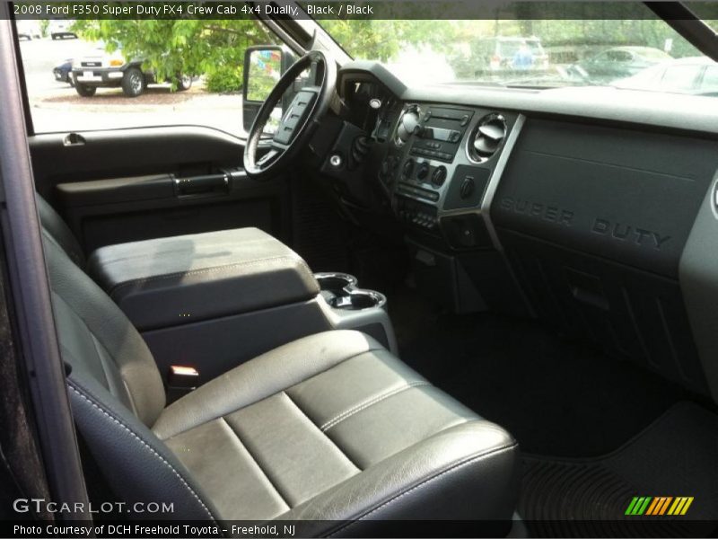 Black / Black 2008 Ford F350 Super Duty FX4 Crew Cab 4x4 Dually