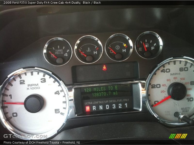 Black / Black 2008 Ford F350 Super Duty FX4 Crew Cab 4x4 Dually